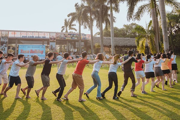 Team Teambuilding tại VResort